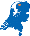 Locatie op kaart Woonwinkel Leeuwarden A-Meubel